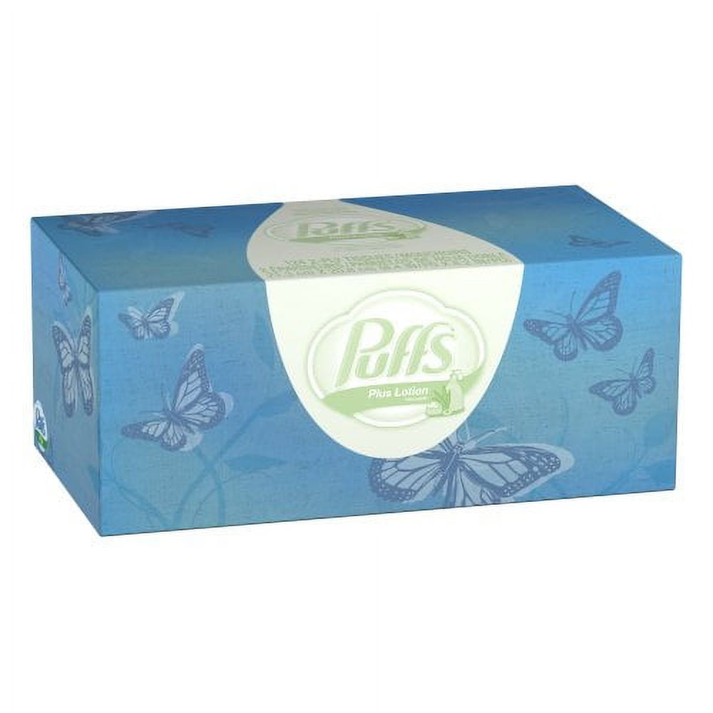 Puffs Plus Lotion Facial Tissues (Pack of 6)