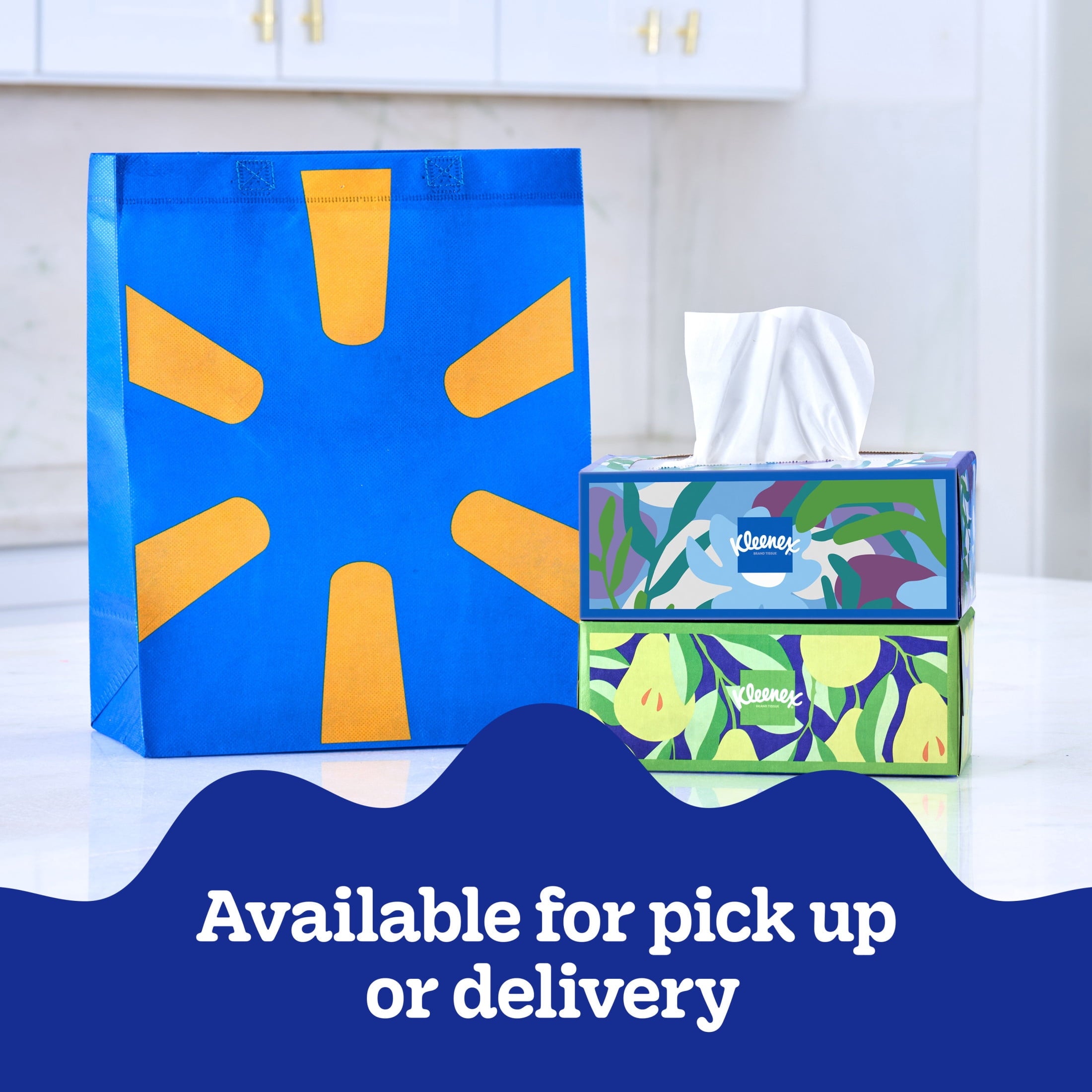 Kleenex Trusted Care 2-Ply Flat Box Facial Tissues - 6 Pack (960 Total Tissues)