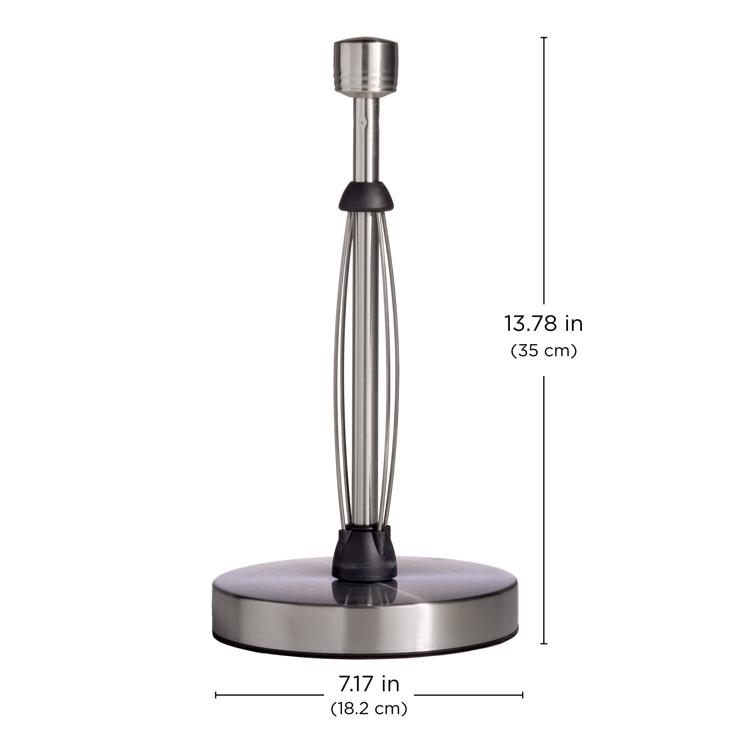 Kamenstein Brushed Stainless Steel Perfect Tear Paper Towel Holder 7.17” x 13.78”