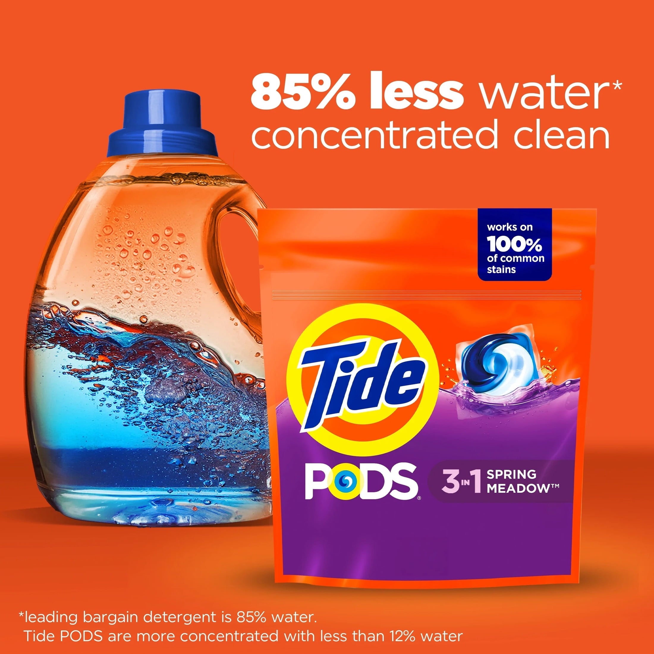 Tide PODS Laundry Detergent Soap Pacs - Spring Meadow Scent, 76 Count