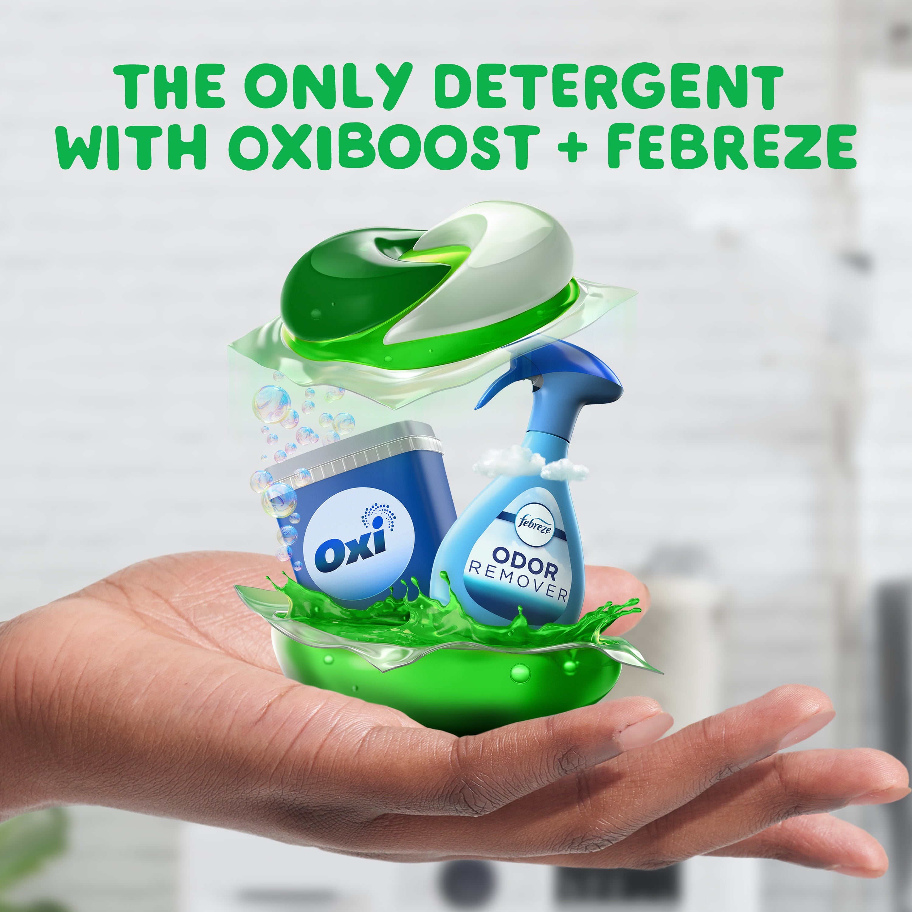 Gain Flings Laundry Detergent Pacs with Odor Defense - Super Fresh Blast Scent, 112 Count