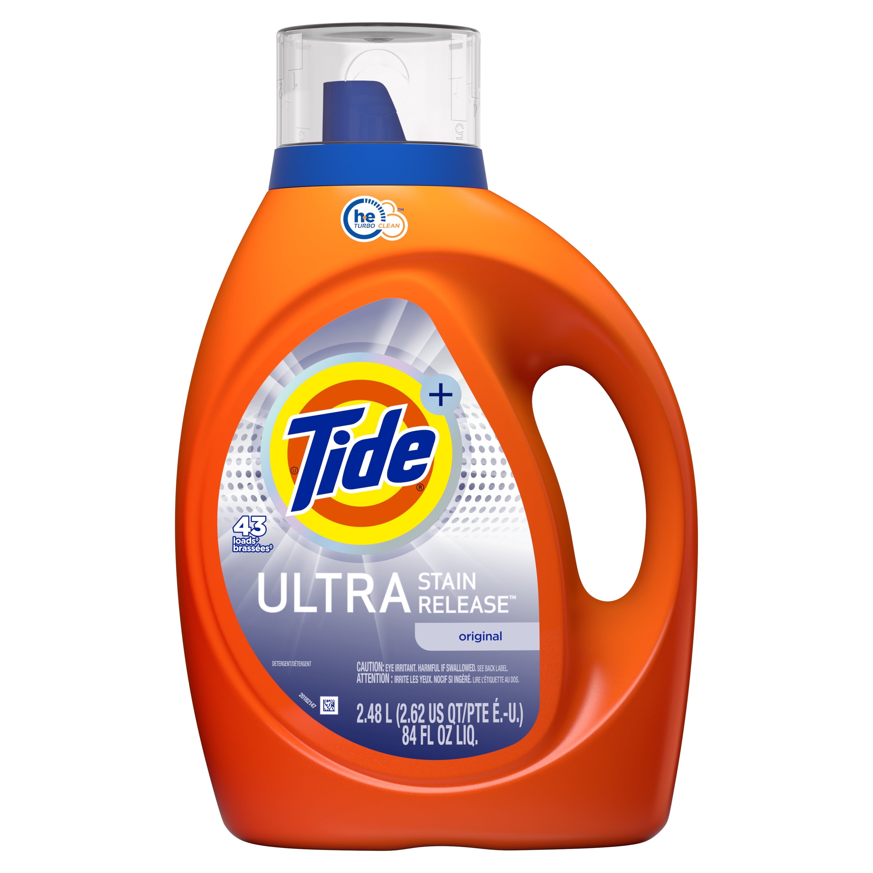Tide Ultra Stain Release Liquid Laundry Detergent - Original Scent, 84 fl oz, 43 Loads