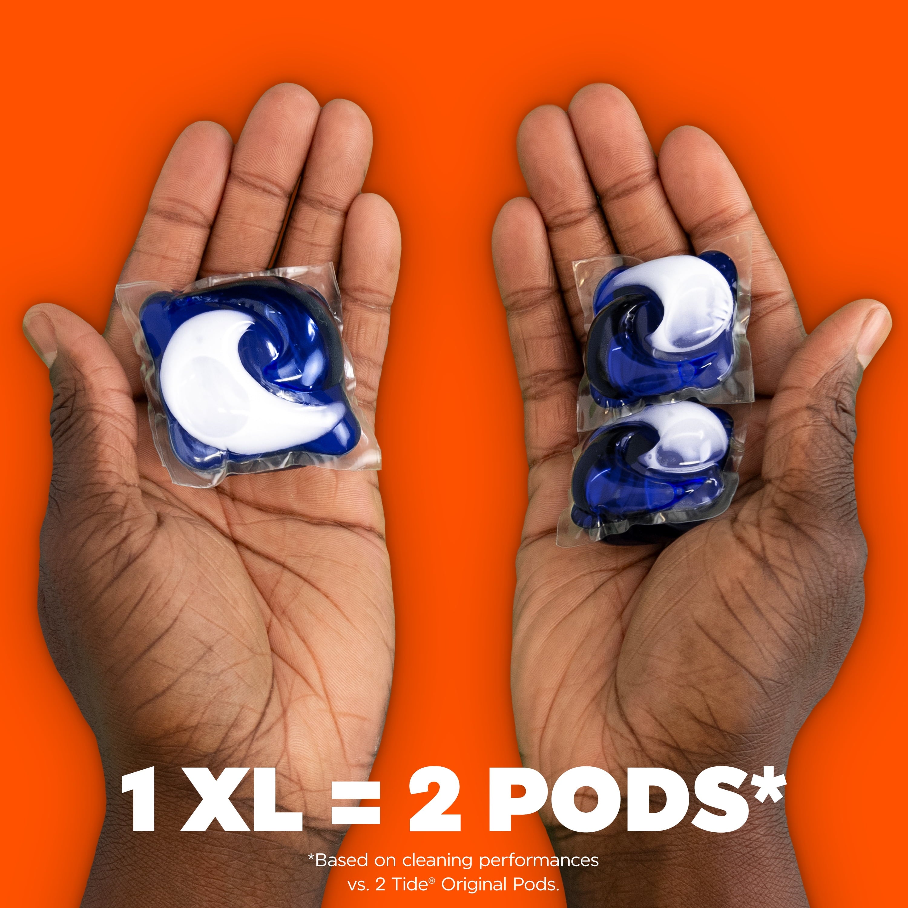 Tide Power PODS Laundry Detergent Soap Pacs with Odor Defense + Oxi - Original Scent, 32 Count