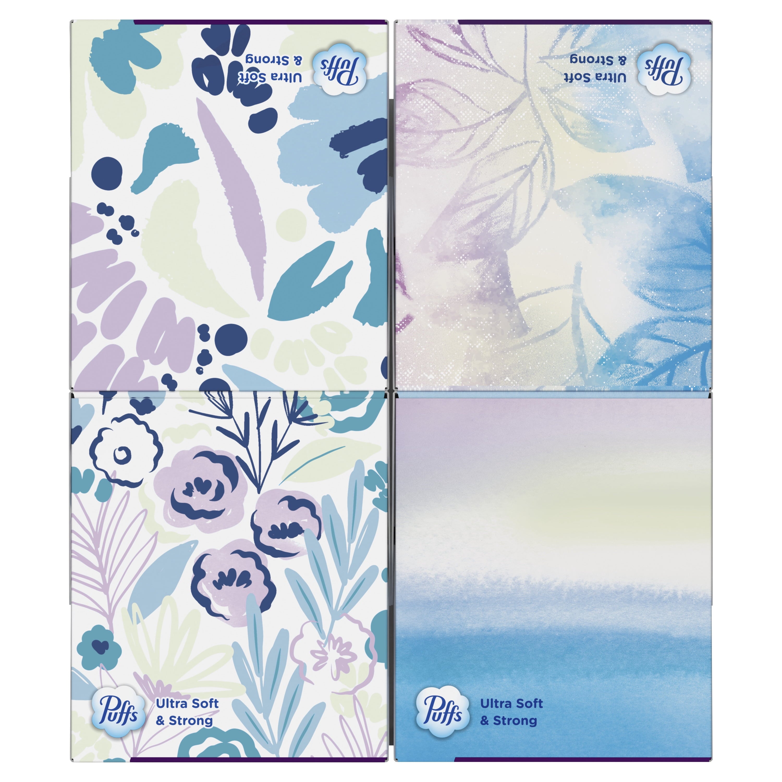 Puffs Ultra Soft Facial Tissues - 4 Count