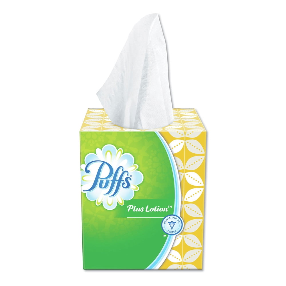 Puffs - PGC34899CT, Plus Lotion Facial Tissues, 24 / Carton, White