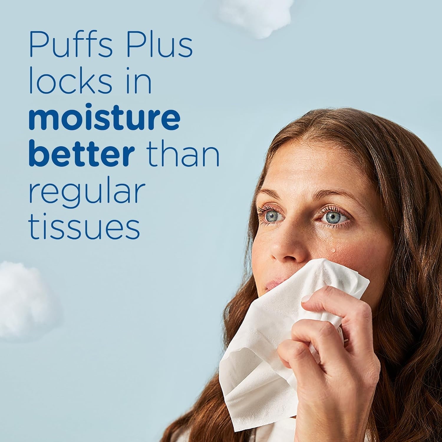 Puffs Plus Lotion Facial STF9 Tissue - 4 Mega Cube Boxes, 72 Tissues Per Box
