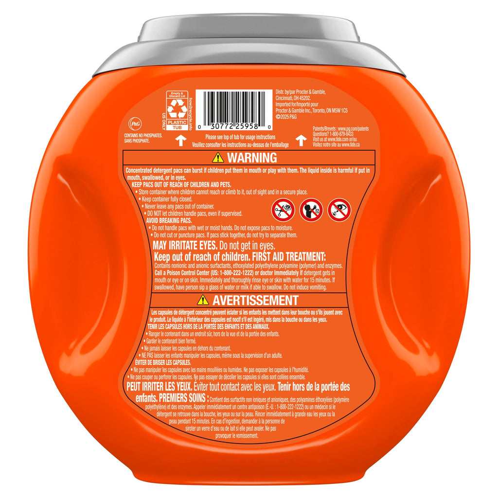 Tide PODS Laundry Detergent Pacs with a Touch of Downy Freshness - 3X Cleaning Power, 57 Count